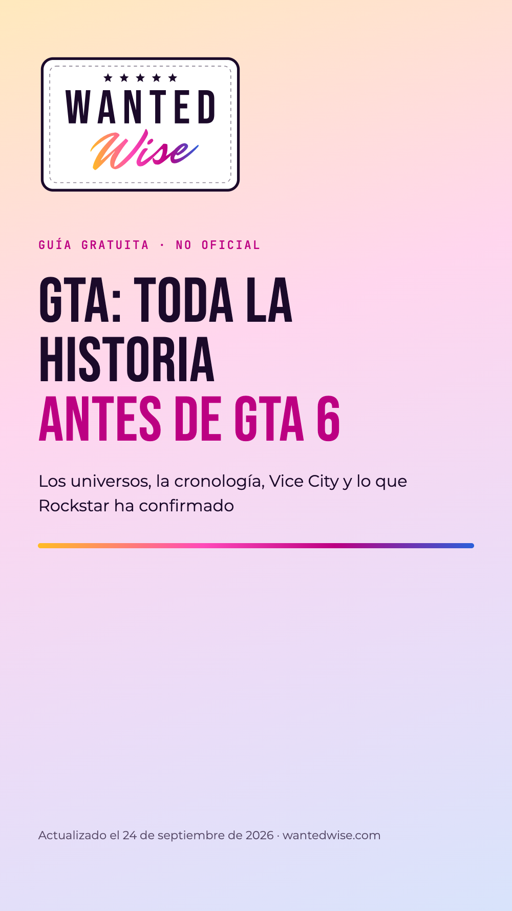 GTA: toda la historia antes de GTA 6, el ebook gratis